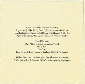 CD City Boy: It’s Personal