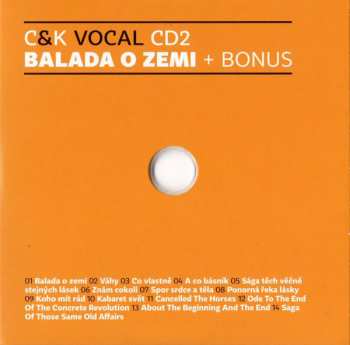4CD/Doos C&K Vocal: Dřív Než Něco Začne 1969-1989