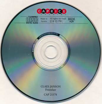 CD Claes Janson: Frestelser