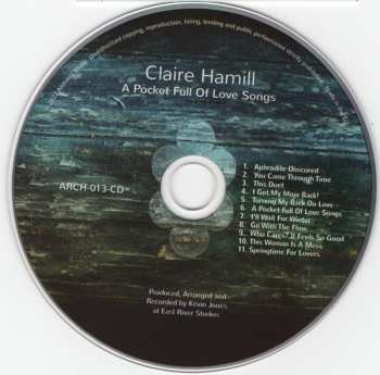 CD Claire Hamill: A Pocket Full Of Love Songs