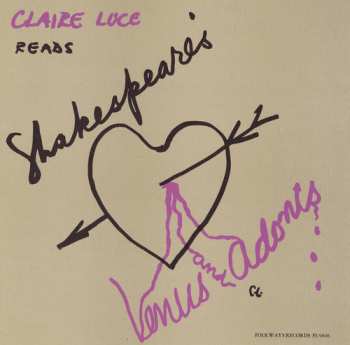 Album Claire Luce: Venus & Adonis: By William Shakespeare