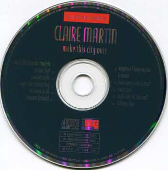 CD Claire Martin: Make This City Ours