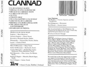 CD Clannad: Fuaim