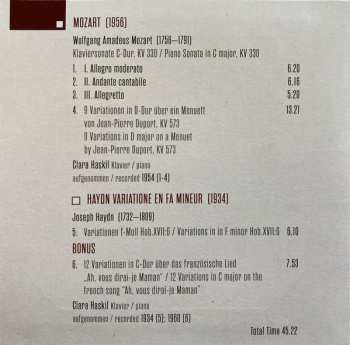 10CD/Doos Clara Haskil: Milestones Of A Legend