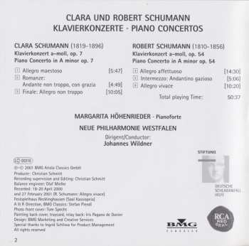 CD Robert Schumann: Piano Concertos