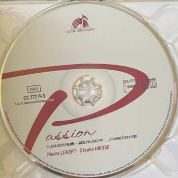 CD Johannes Brahms: Passion