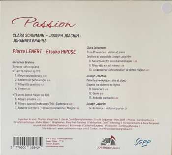 CD Johannes Brahms: Passion
