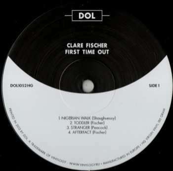 LP Clare Fischer: First Time Out