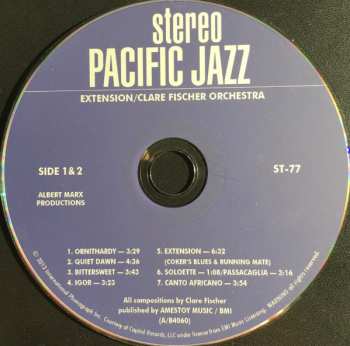 CD The Clare Fischer Orchestra: Extension