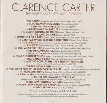CD Clarence Carter: The Fame Singles Volume 1 1966-70
