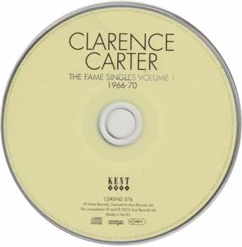 CD Clarence Carter: The Fame Singles Volume 1 1966-70