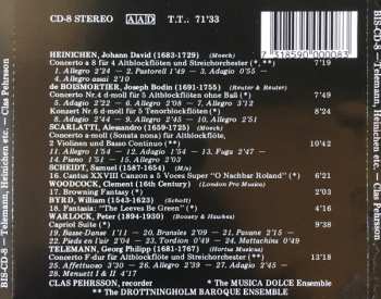 CD Drottningholms Barockensemble: Clas Pehrsson, Musica Dolce / Drottningholms Baroque Ensemble