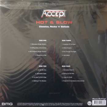 2LP Accept: Classics, Rocks 'n' Ballads - Hot & Slow LTD | NUM | CLR