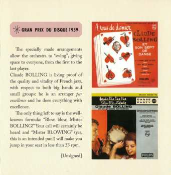 CD Claude Bolling Et Son Orchestre: Sensas! LTD