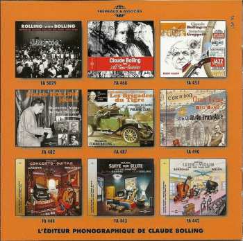 3CD Claude Bolling: L'Intégrale