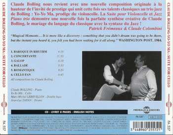 CD Yo-Yo Ma: Suite For Cello & Jazz Piano Trio