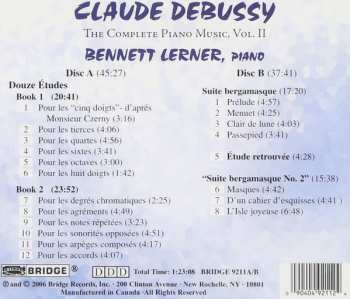 2CD Claude Debussy: The Complete Piano Music, Vol. II