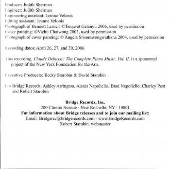 2CD Claude Debussy: The Complete Piano Music, Vol. II