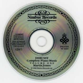 5CD/Doos Claude Debussy: Complete Piano Music