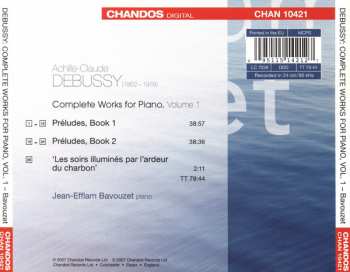 CD Claude Debussy: Complete Works For Piano, Volume 1
