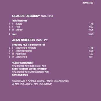 CD Claude Debussy: Debussy & Sibelius