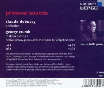 2CD Claude Debussy: Primeval Sounds