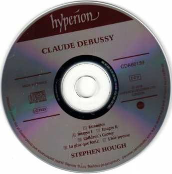 CD Claude Debussy: Images I & II • L'isle Joyeuse • Estampes • Children's Corner • La Plus Que Lente
