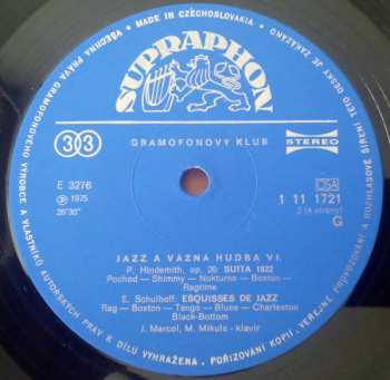 2LP/Doos Bohuslav Martinů: Jazz A Vážná Hudba - Klavírní Skladby (2xLP + BOX + BOOKLET)