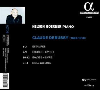 CD Claude Debussy: L'Isle Joyeuse, Images Book I, Études Book II, Estampes