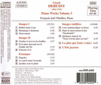 CD Claude Debussy: Piano Works Volume 3