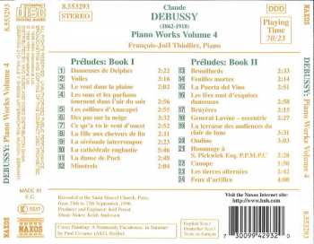 CD Claude Debussy: Piano Works Volume 4: Préludes, Books 1 And 2