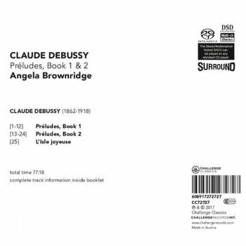SACD Claude Debussy: Préludes, Book 1 & 2