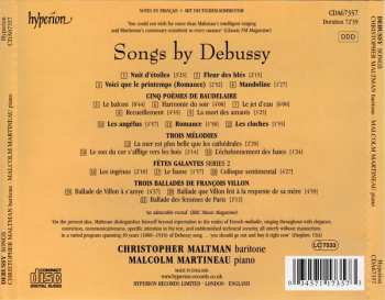 CD Claude Debussy: Songs