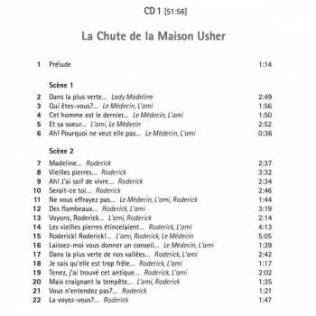 2CD Claude Debussy: The Edgar Allan Poe Operas