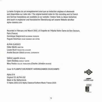 CD Olivier Schneebelli: Motets Pour Le Culte Catholique Et Psaumes Protestants
