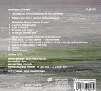 CD Claude Ledoux: D'Orients