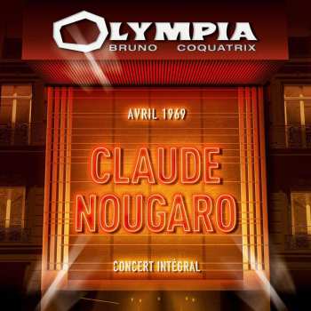 2CD Claude Nougaro: Olympia - Avril 1969 - Concert Intégral + Bonus