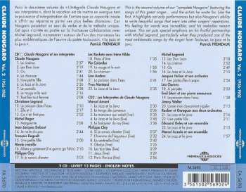 2CD Various: Claude Nougaro Et Ses Interprètes Vol. 2 1956-1962