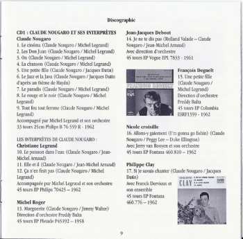 2CD Various: Claude Nougaro Et Ses Interprètes Vol. 2 1956-1962