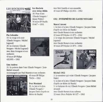 2CD Various: Claude Nougaro Et Ses Interprètes Vol. 2 1956-1962