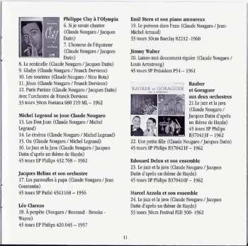 2CD Various: Claude Nougaro Et Ses Interprètes Vol. 2 1956-1962