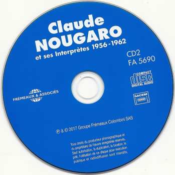 2CD Various: Claude Nougaro Et Ses Interprètes Vol. 2 1956-1962