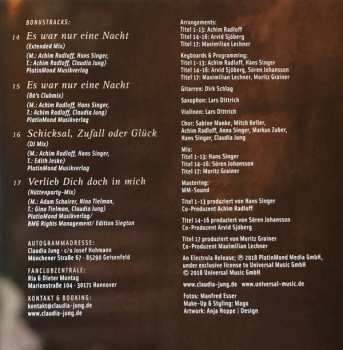 CD Claudia Jung: Schicksal Zufall Oder Glück