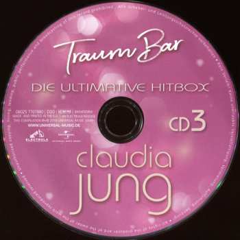 3CD Claudia Jung: Unverwechsel Bar - Die Ultimative Hitbox