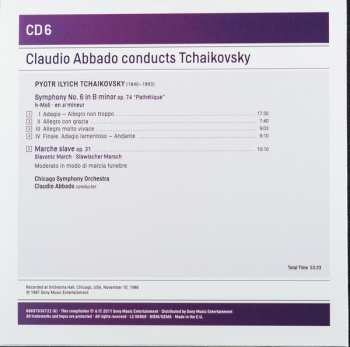 6CD/Doos Pyotr Ilyich Tchaikovsky: Symphonies 1-6 • The Nutcracker Suite • Romeo And Juliet And More