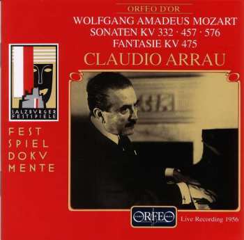 Album Wolfgang Amadeus Mozart: Sonaten KV 332 • 457 • 576 / Fantasie KV 475