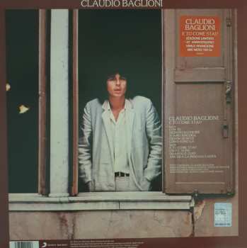 LP Claudio Baglioni: E tu come stai (180gr orange mixed) LTD