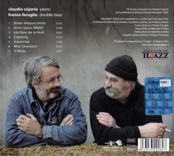 CD Claudio Cojaniz: Blue Question (For M & M)