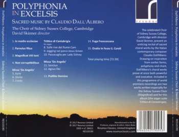 CD David Skinner: Polyphonia In Excelsis: Sacred Music By Claudio Dall'Albero