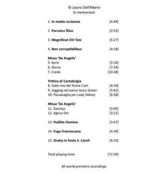 CD David Skinner: Polyphonia In Excelsis: Sacred Music By Claudio Dall'Albero